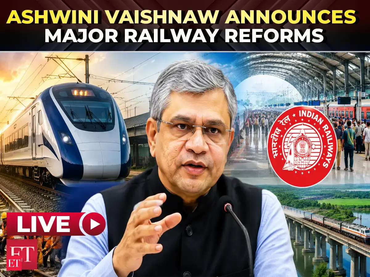 Railway News LIVE: Minister Ashwini Vaishnaw unveils mega reforms for ...