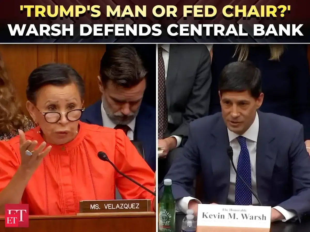 'Do you work for Donald Trump?' Warsh faces fiery questions from ...