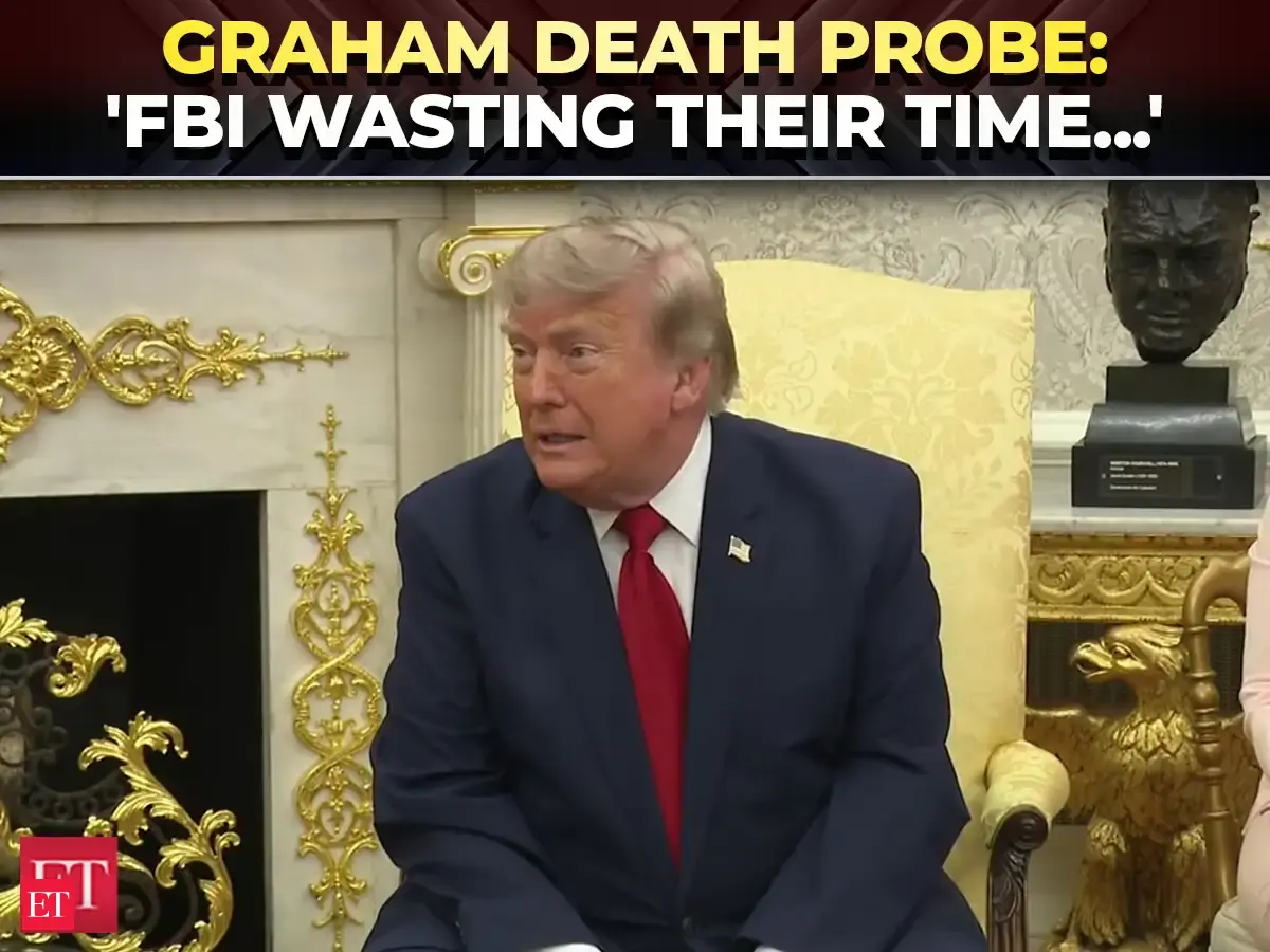 'FBI is wasting their time...': Trump rips FBI amid Lindsey Graham death investigation claim