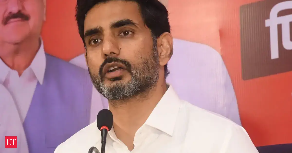 Andhra Pradesh Minister Nara Lokesh lays foundation for Rs 3,100-crore cement unit in Kadapa
