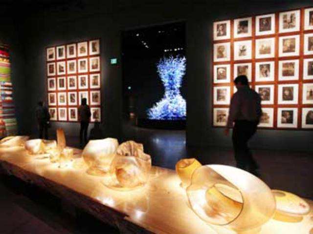 Preview of the Chihuly Garden and Glass exhibit