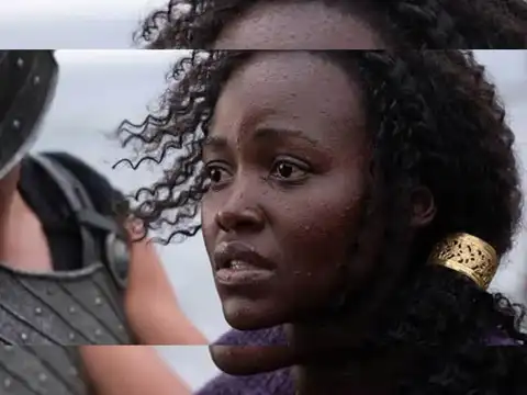 Lupita Nyong'o as Helen and Clytemnestra