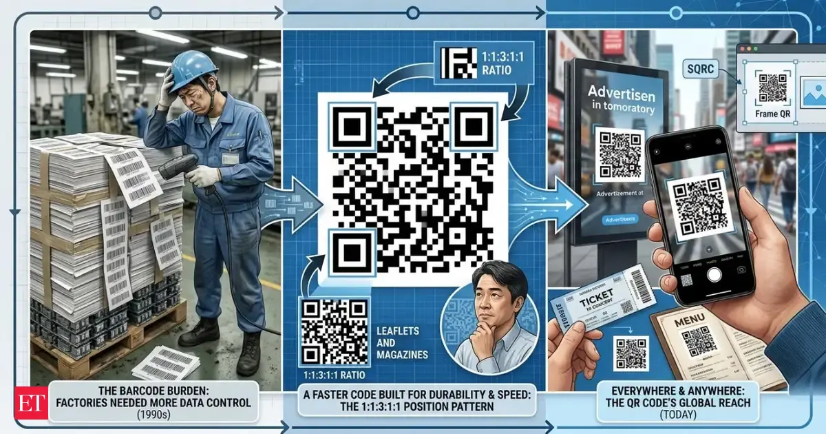 Инженеры DENSO WAVE создали систему QR-кодов для решения проблем производства