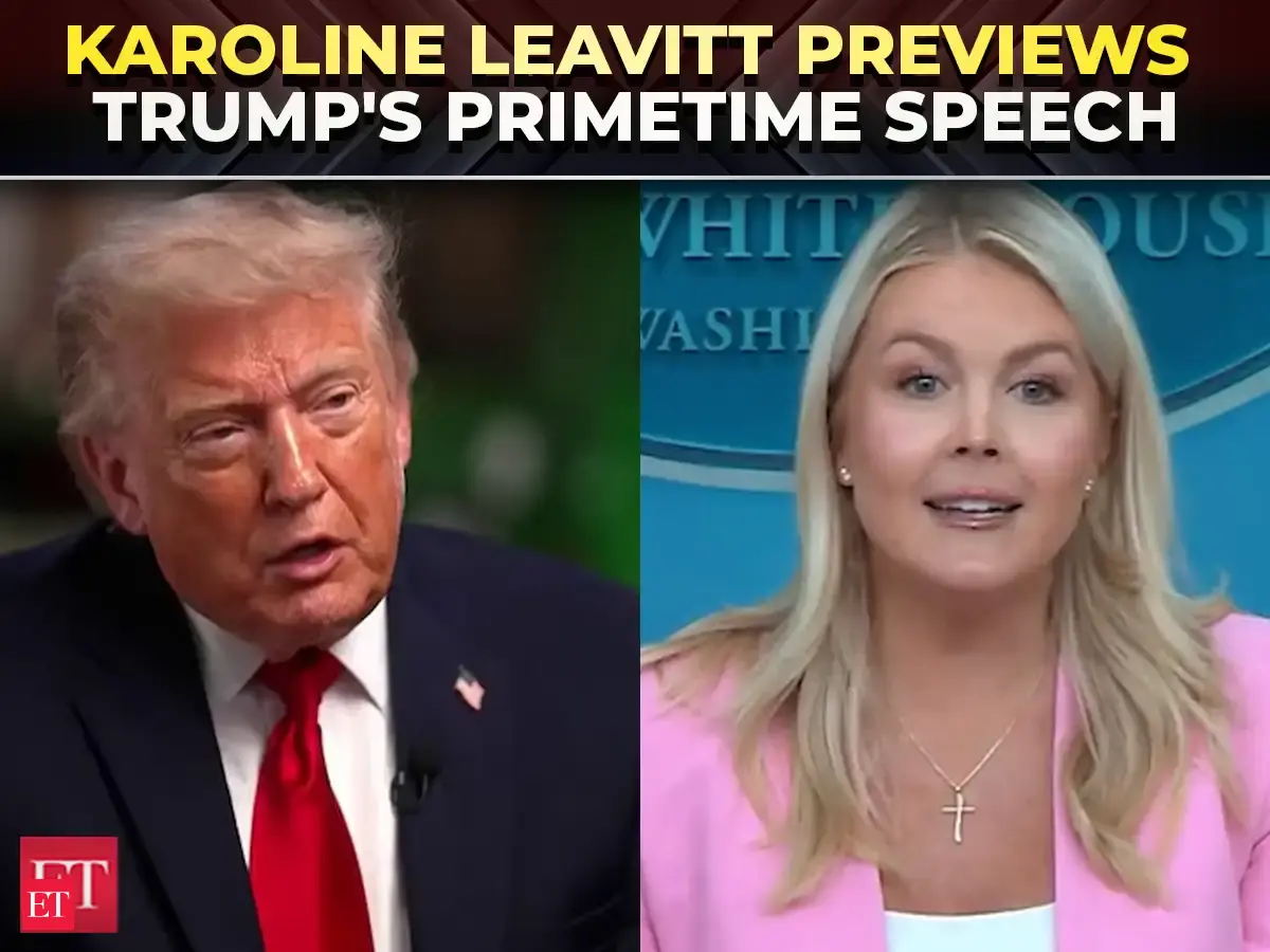 'Americans will be relieved': Karoline Leavitt teases Trump's primetime election integrity address