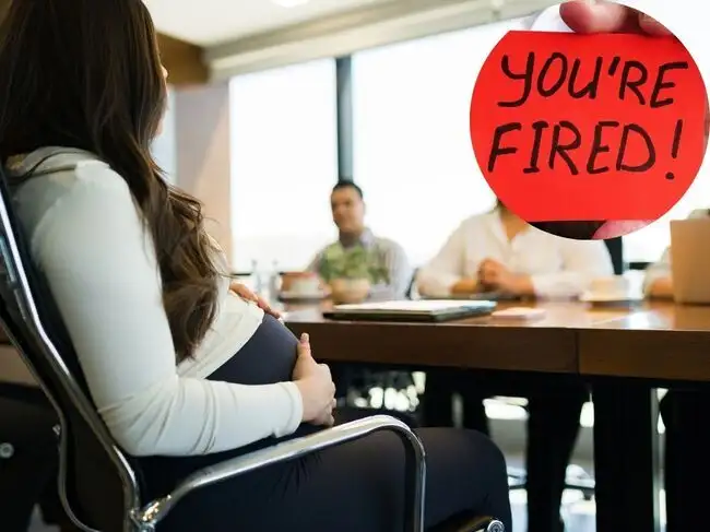 Pregnant employee says she was fired hours after asking boss one simple question