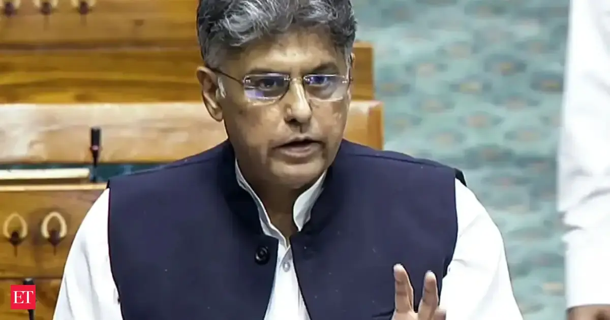'Still old school, believe in protocol': Manish Tewari on buzz around interaction with Modi
