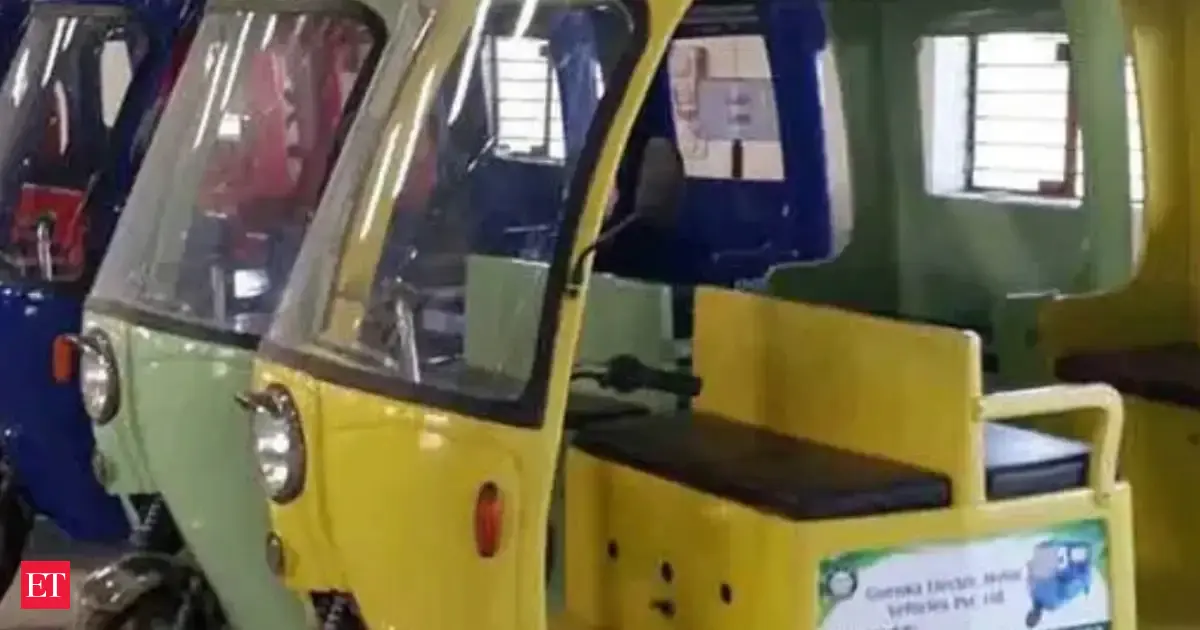 Goa govt plans up to 50% subsidy on EVs for bike taxi, autorickshaw operators