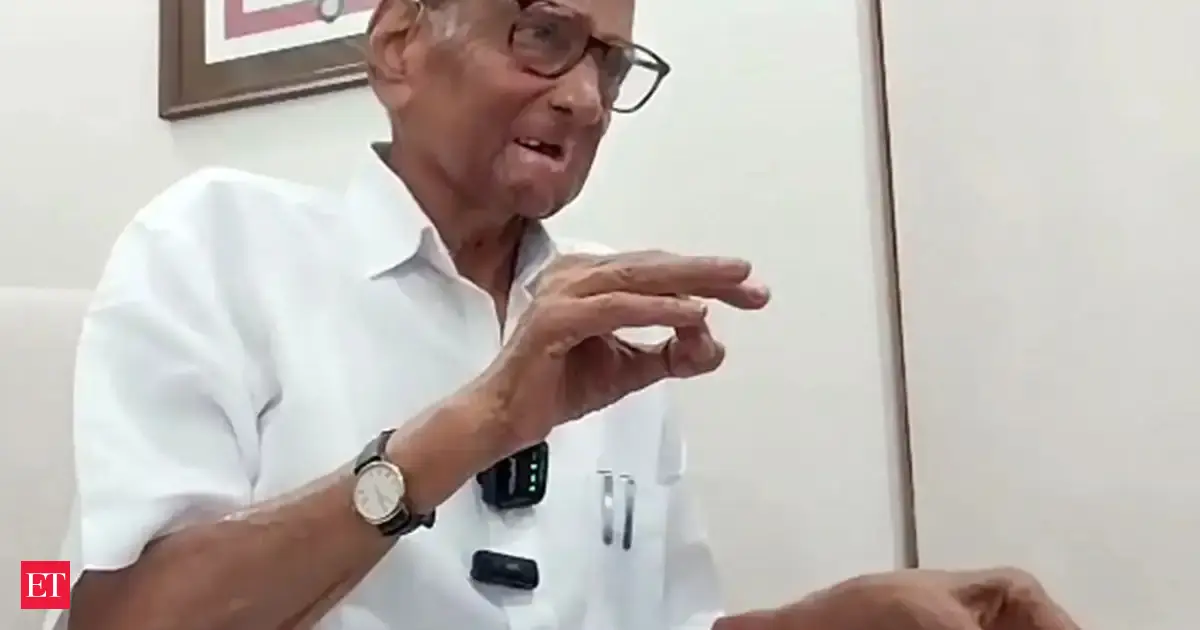 'Not the subject to talk about: Sharad Pawar stays tight-lipped amidst reports of possible NCP-SP split