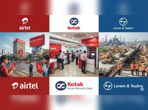 Bharti Airtel, Kotak Mahindra Bank and L&T 