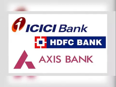 ICICI Bank, HDFC Bank and Axis Bank