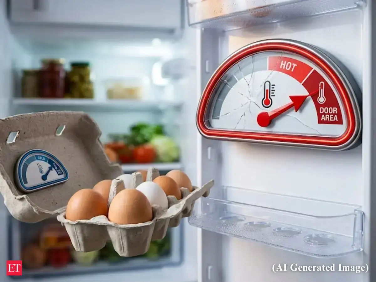 Storing eggs in the carton vs the fridge door: Which method is safer