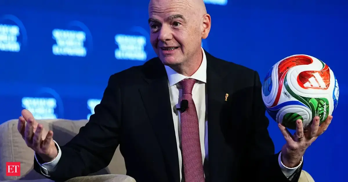 FIFA President Gianni Infantino's jet logged enough miles to circle the equator - twice