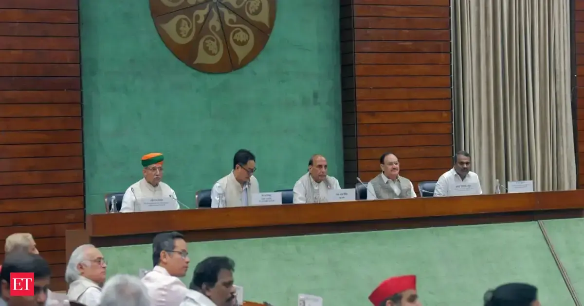 58 leaders from 40 political parties attended All-Party meeting ahead of Parliament's monsoon session