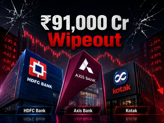 Rs 91,000 crore wipeout: What spooked HDFC Bank, Axis Bank and Kotak investors even as credit growth picked up?