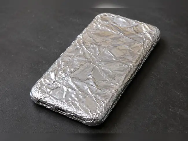 Does wrapping your phone in aluminum foil block tracking? Image Credits: ChatGPT