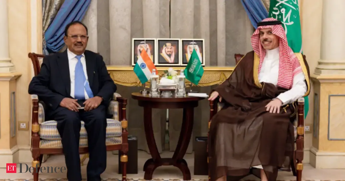 NSA Ajit Doval meets Saudi Foreign Minister Prince Faisal bin Farhan; discusses energy security and regional situation
