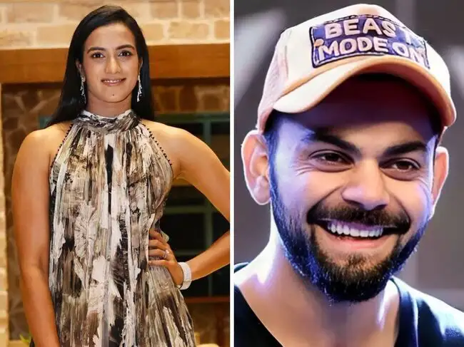 PV Sindhu and Kohli