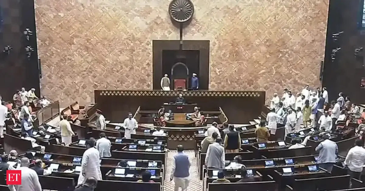 Lok Sabha adjourned for the day due to relentless protests by opposition