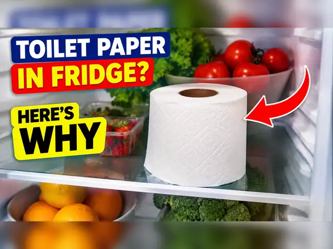 It sounds ridiculous, until you learn why people do it. A roll of toilet paper in the fridge?