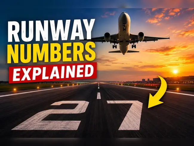 Those giant numbers on airport runways aren't random; here's what they mean