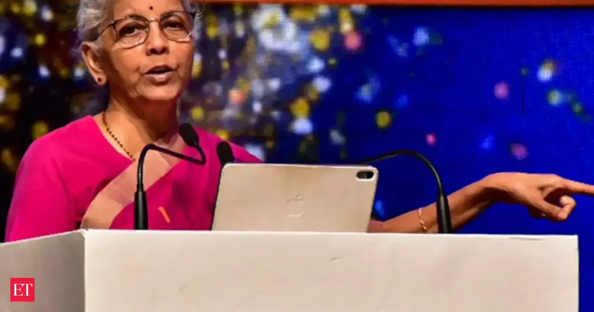 Rupee value is market-driven, has no target band against US dollar: FM Sitharaman