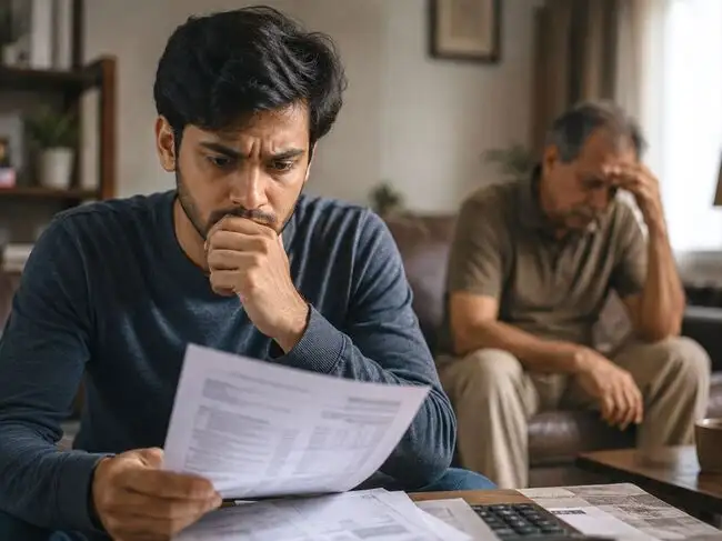 Son asked to take Rs 40 lakh loan for father's debt (Representative Image)