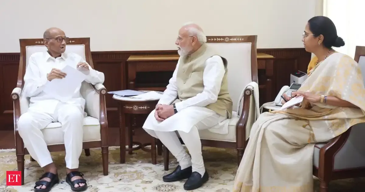 A day after joining CJP protest, Sharad Pawar meets PM Modi