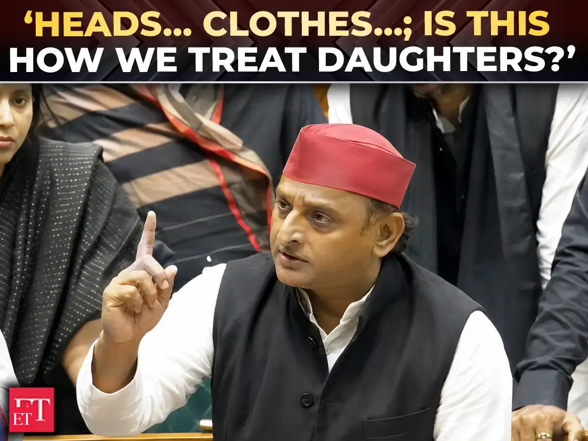 Akhilesh’s question triggers Parliament uproar, says ‘it’s not about ...