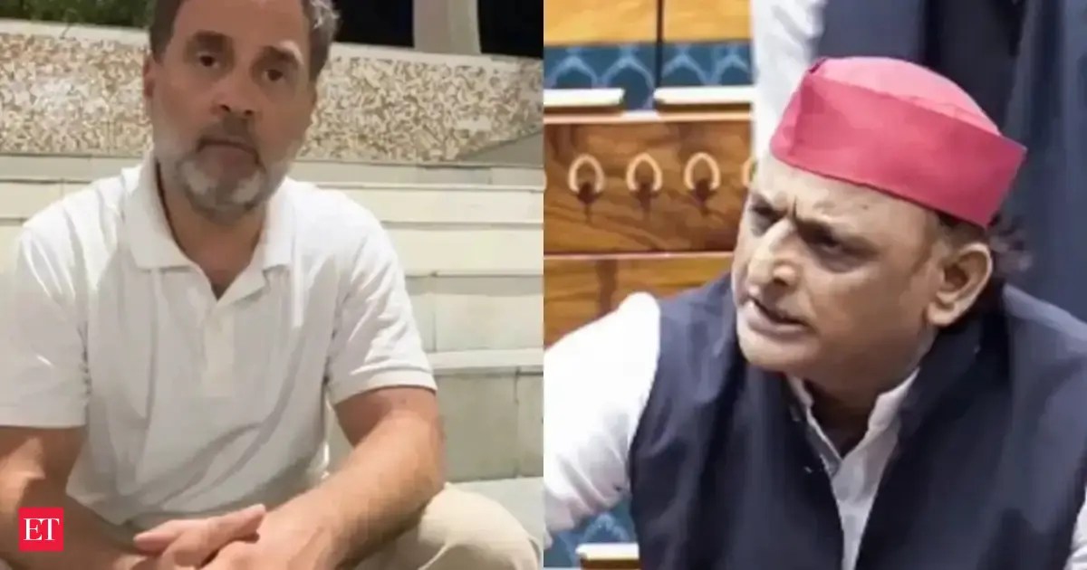 Rahul Gandhi, Akhilesh Yadav meet Lok Sabha Speaker