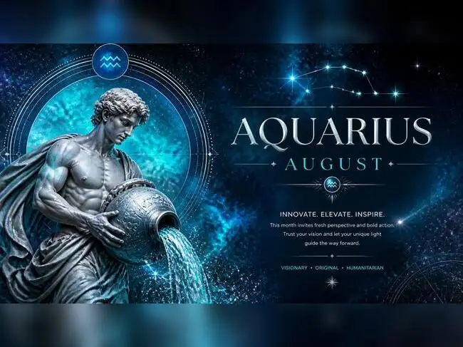Aquarius ♒ August 2026 Horoscope, Monthly Predictions: August Brings ...