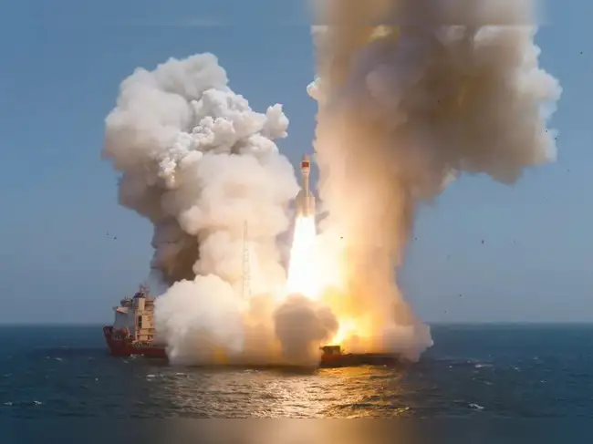 China's Gravity-1 sea launch