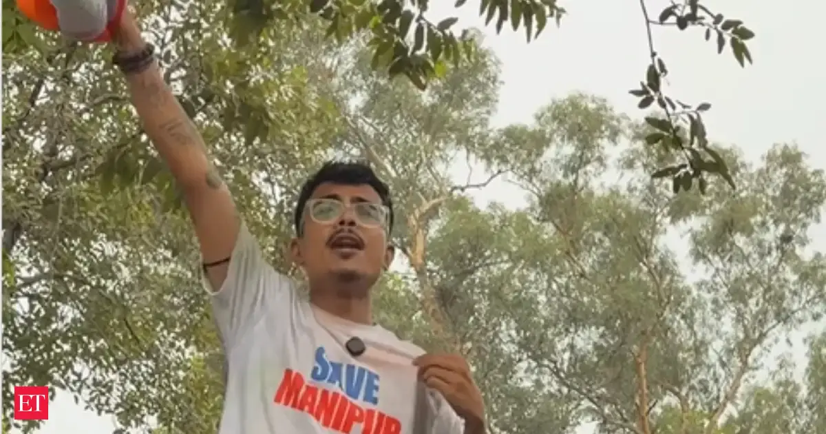 Manipur minister says 'Save Manipur' slogans at CJP protest aimed at provoking youth
