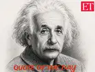 Quote of the Day by Albert Einstein: ‘I have no special talent, I am only…’; Nob:Image