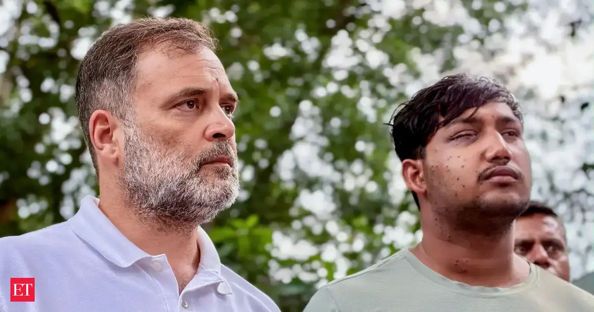 Rahul Gandhi shows pellet gun injuries of protester to slam govt, says 'stop assaulting our students'