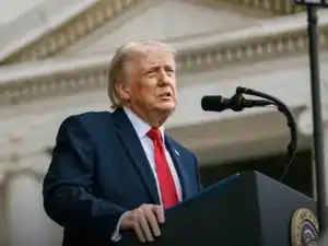 Trump vows to keep US ahead of China in AI