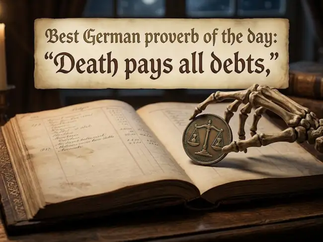 ​Best German proverb of the day