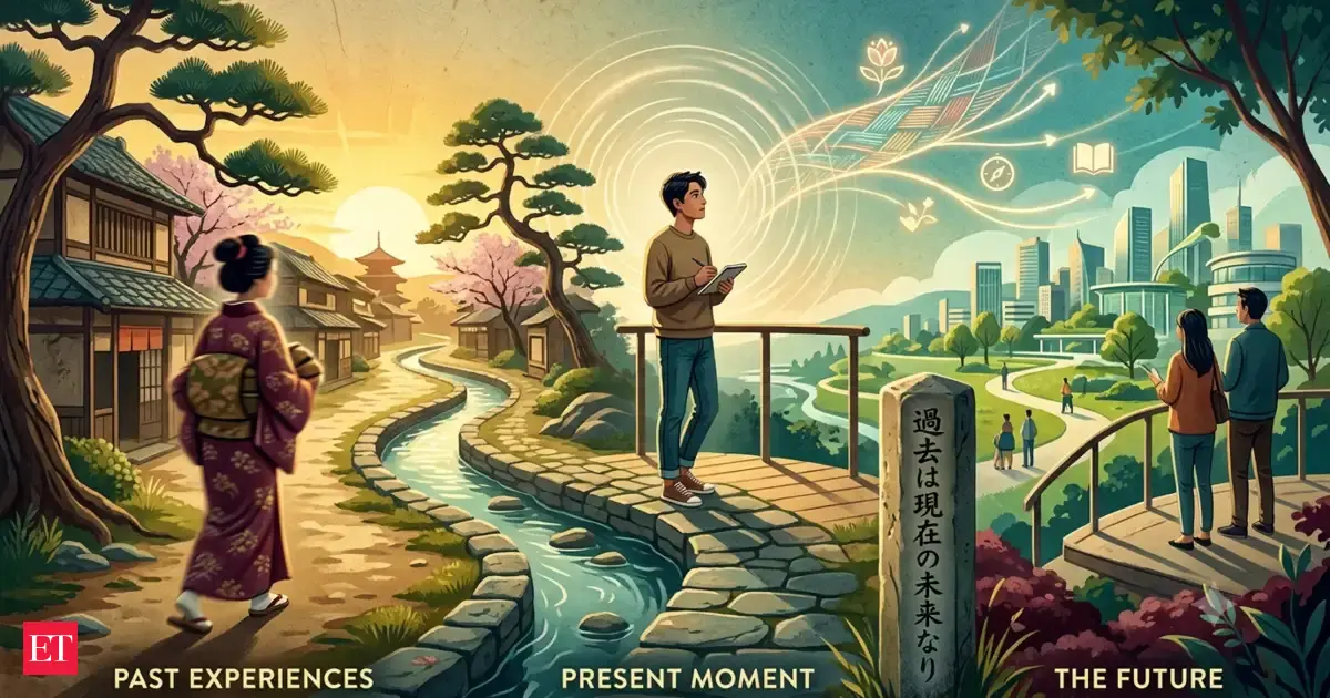 Japanese mindset of the day: 'The past is the future of the...' - this Japanese saying teaches inspirational life lessons on how today's choices can shape your tomorrow and why learning from past experiences can help you build a better future