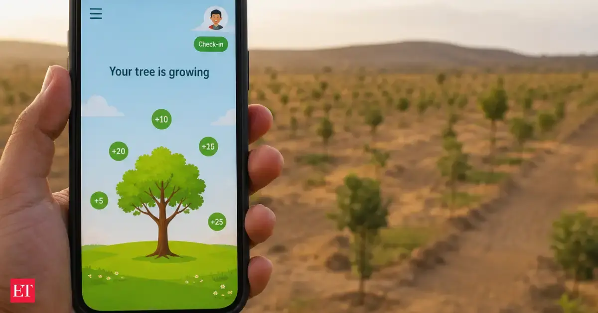 Since 2016, China has turned phone users' daily purchases into 122 million real trees; the digital forest now covers 112,000 hectares of dryland