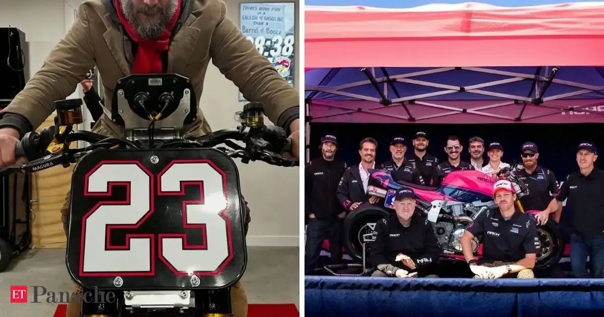 Hidden Talent of the Famous: Actor Keanu Reeves, a bike lover, is the founder of an American motorcycle company