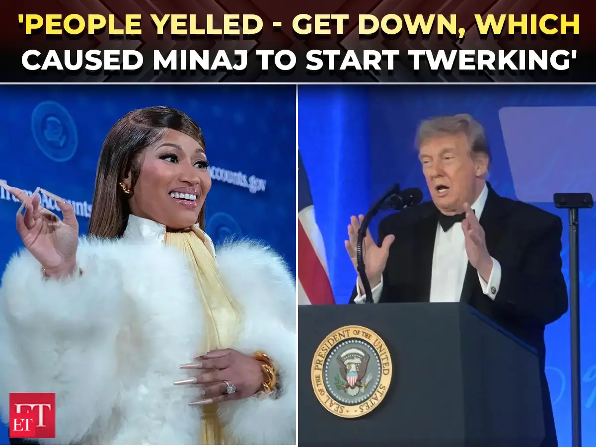 ‘After hearing get down…’: Trump jokes about Nicki Minaj at White House Correspondents’ Dinner