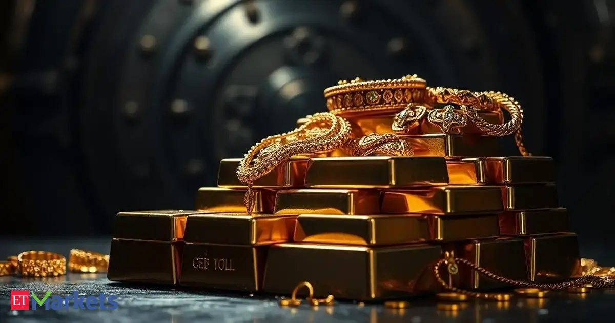 Gold rises over 1% as oil tumbles on pause in US-Iran fighting
