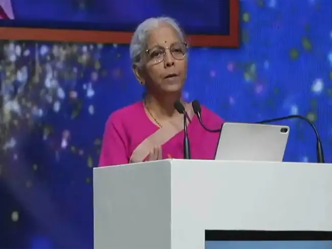 Budget has buffers to tackle global risks, no need to revisit its budget estimates yet: FM Sitharaman