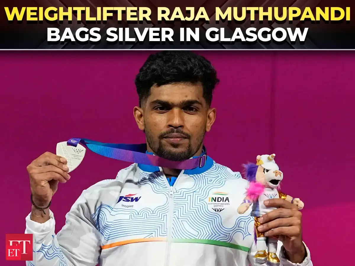 Disappointed to miss Gold: Weightlifter Raja Muthupandi on winning silver medal at Glasgow CWG