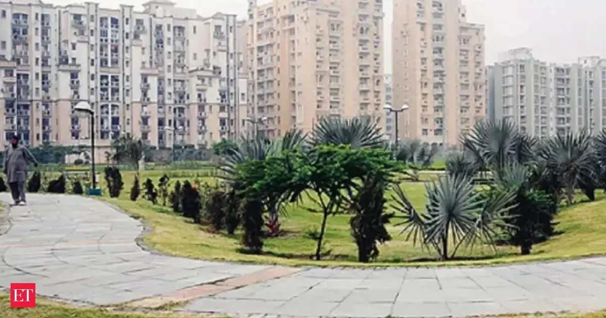 Modern residential buildings in Chennai and Bengaluru, symbolizing Strata's real estate investment.
