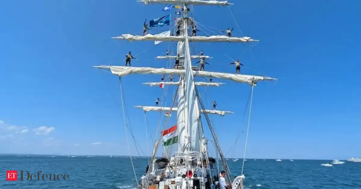 INS Sudarshini sets sail for Portugal after month-long visit to US