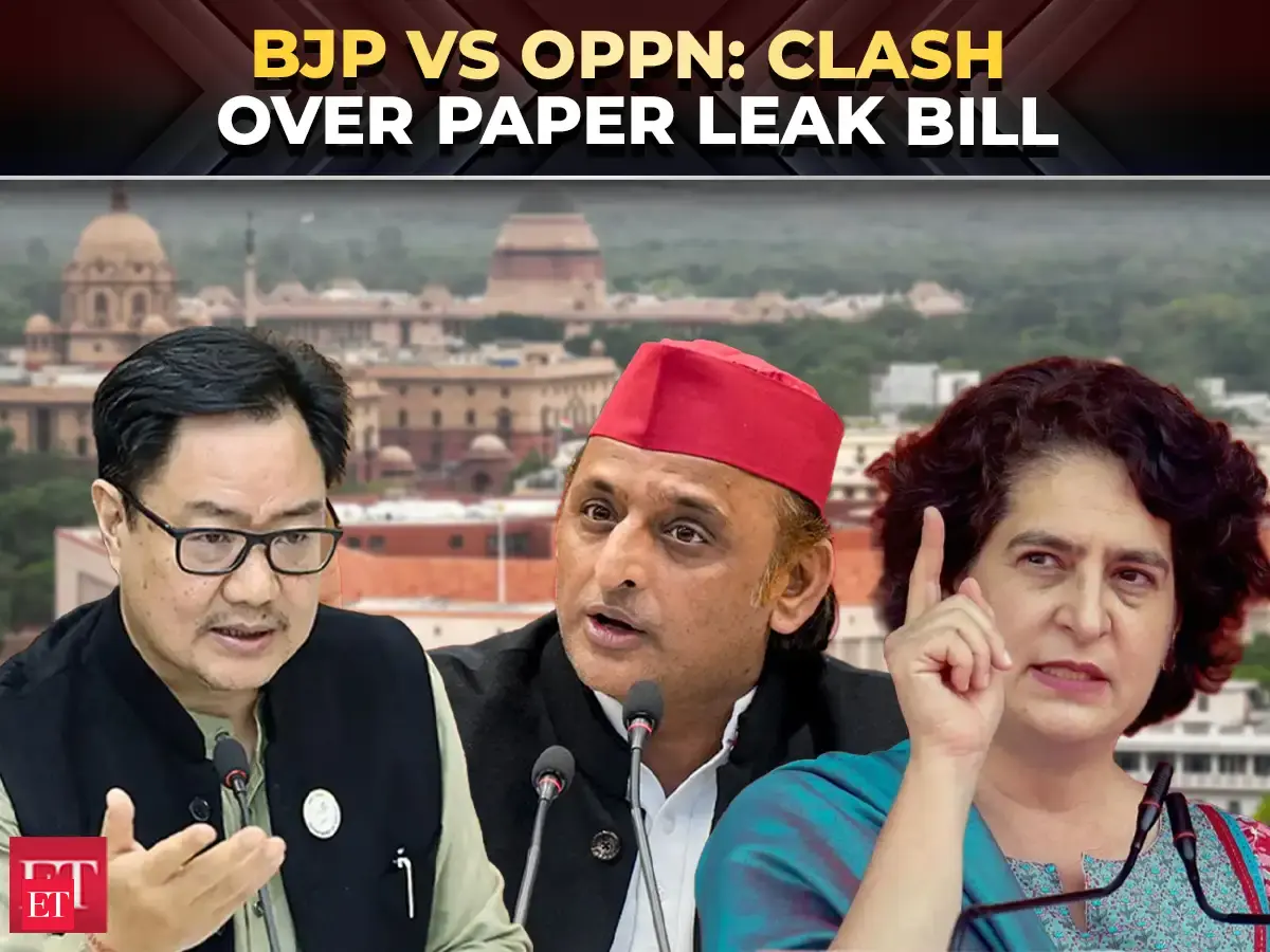 Paper Leak Bill 2026: BJP backs ‘stringent law’, Oppn hits out at govt ...