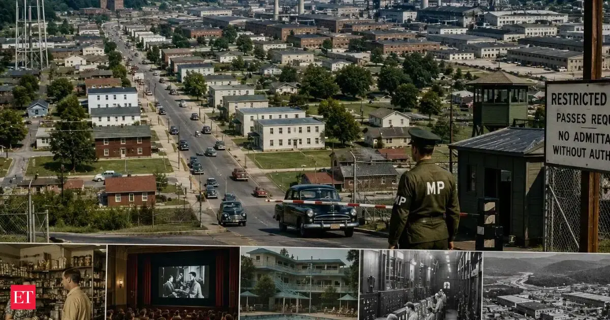 In 1943, US built an entire city, and it didn’t exist on a single map