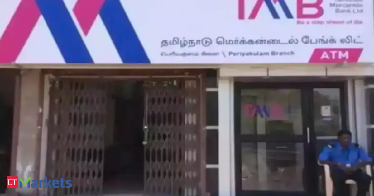 Tamilnad Mercantile Bank Q1 profit jumps 35% on strong income growth  economictimes.indiatimes.com