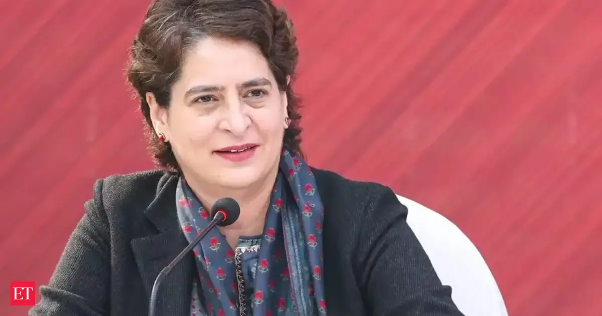 Priyanka Gandhi attacks BJP government over student protest crackdown during anti-paper leak Bill debate,