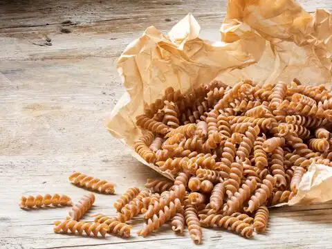 Whole Grain Pasta With Dal And Indian Spices